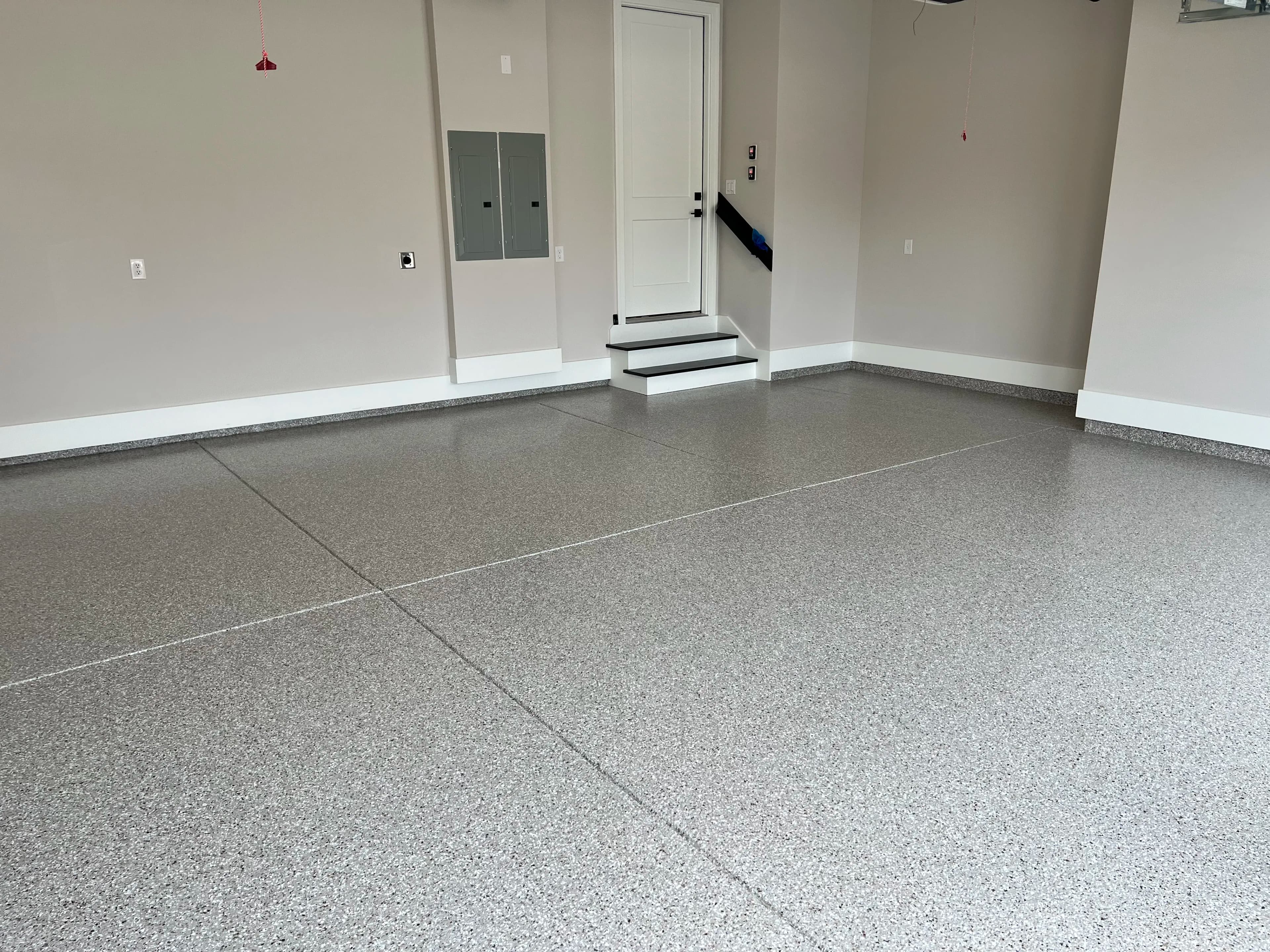 Stunning garage floor coating