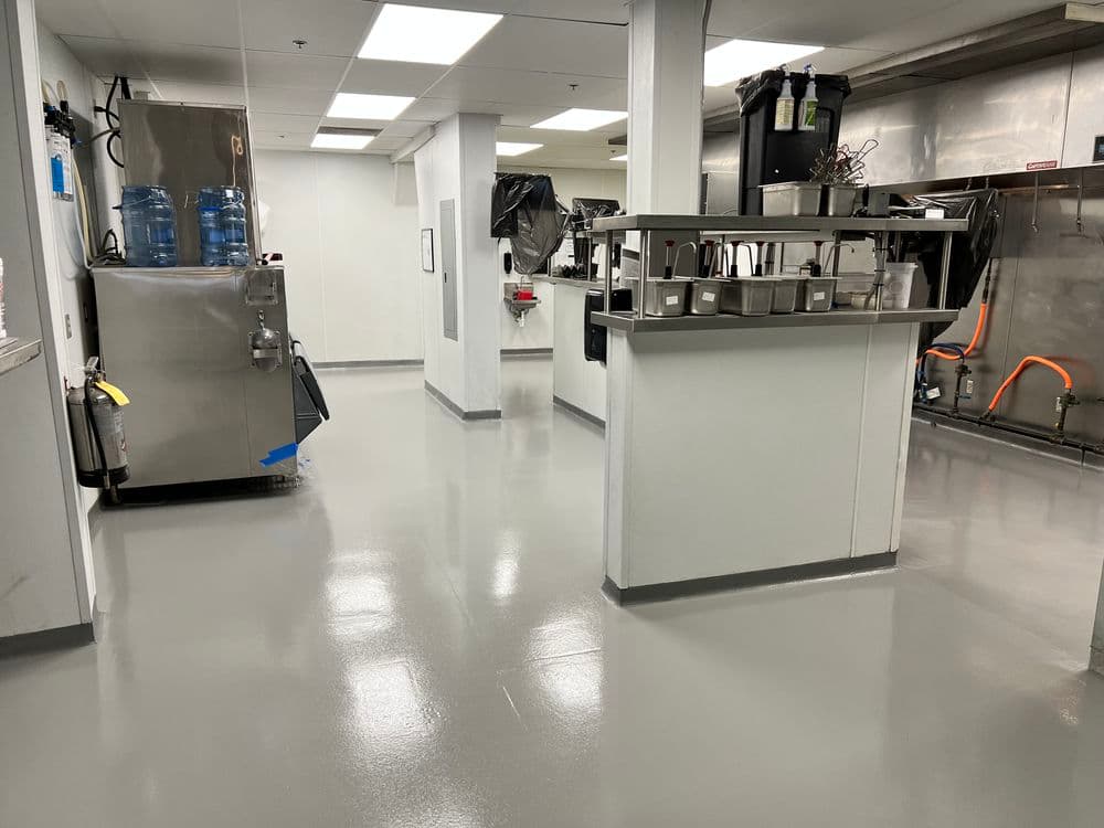 Project Solid Color Epoxy Floor System at The Depot in Greenfield image