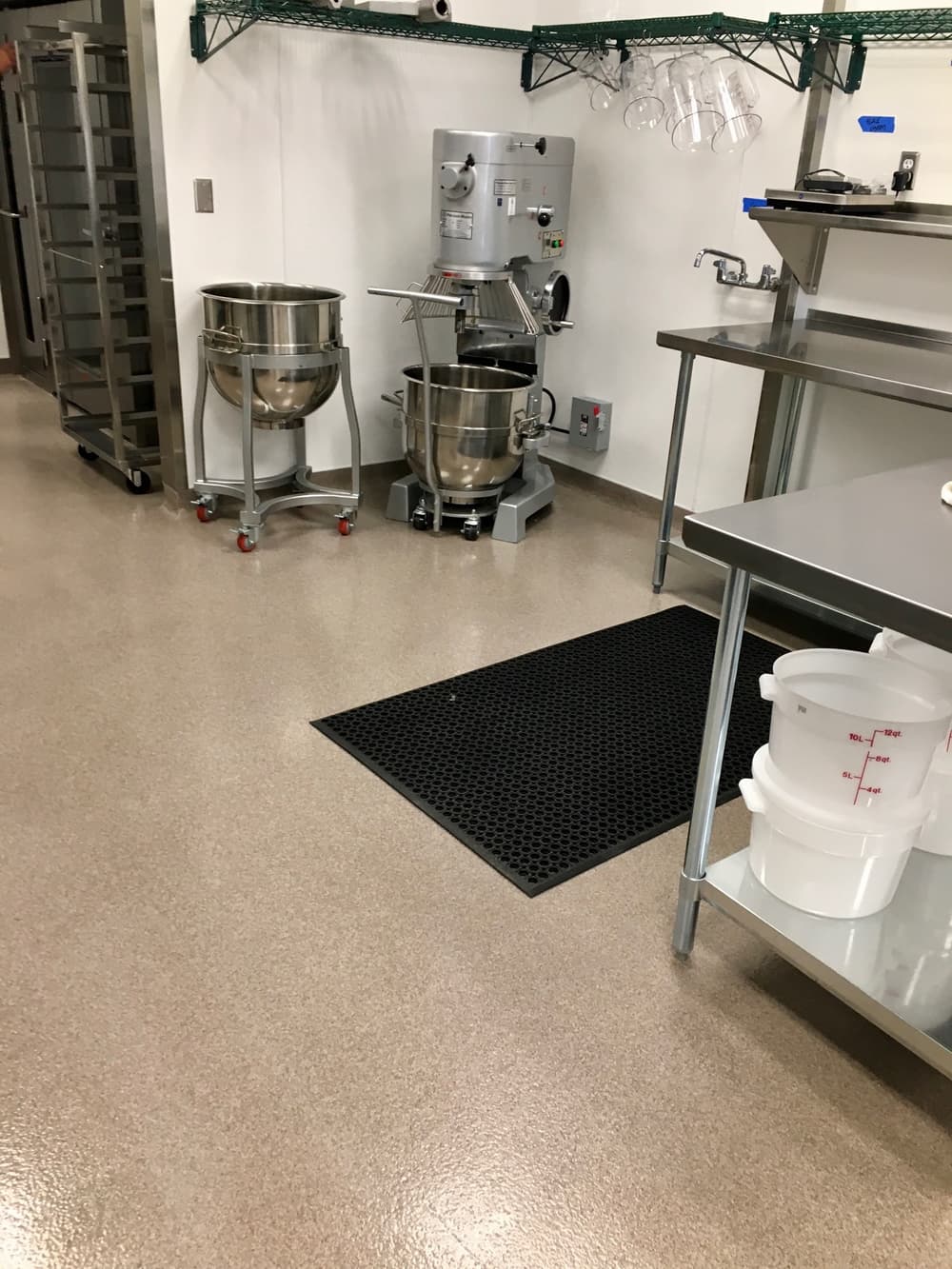 Project Double Broadcast Quartz Epoxy Floor for Nothing Bundt Cake in Fishers image