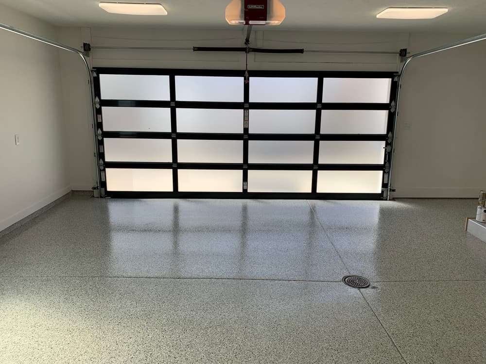Gray Flake Floor in Indianapolis image