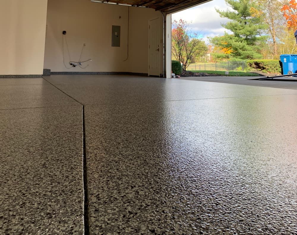 Domino Flake Epoxy Floor Coating in Carmel image