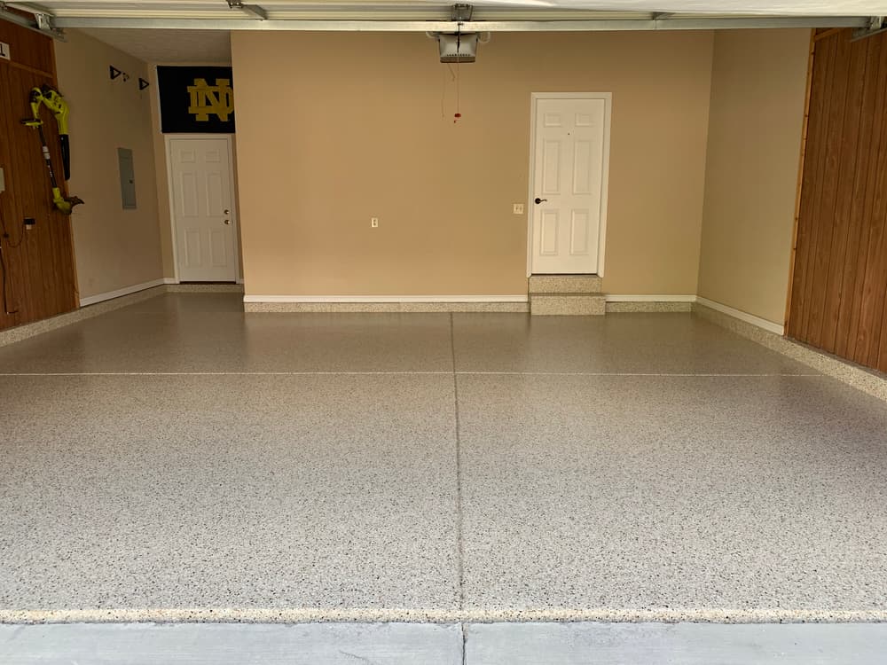 Creekbed Flake  Floor Coating in Fishers image