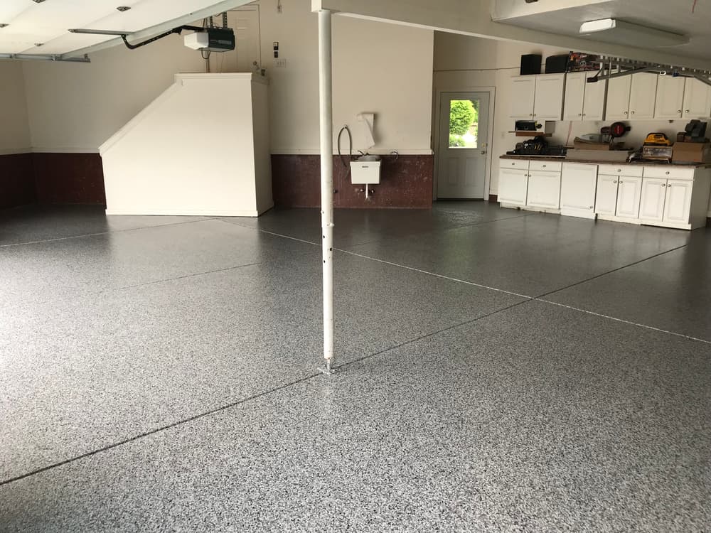 Gallery photos for Click to See the Transformation! Garage Floor Coating in Fishers: Image #1