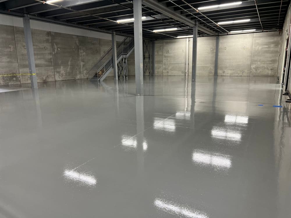 Solid Color Epoxy Floor Coating for an Indianapolis Beverage Distributor image